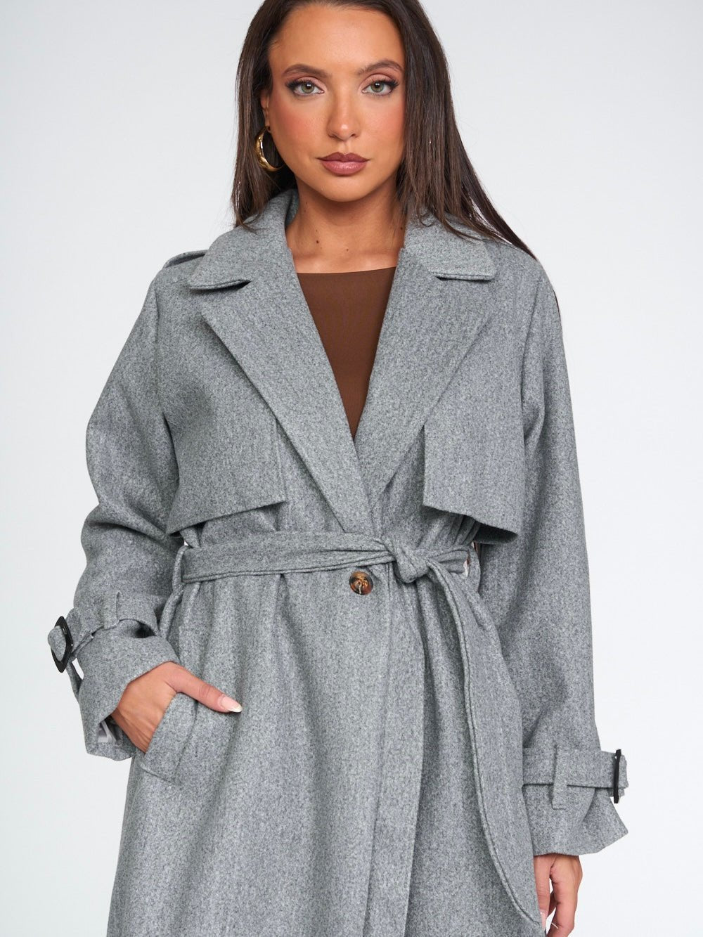 Cappotto Proud Grey - cappotto donna - DivaModaMilano