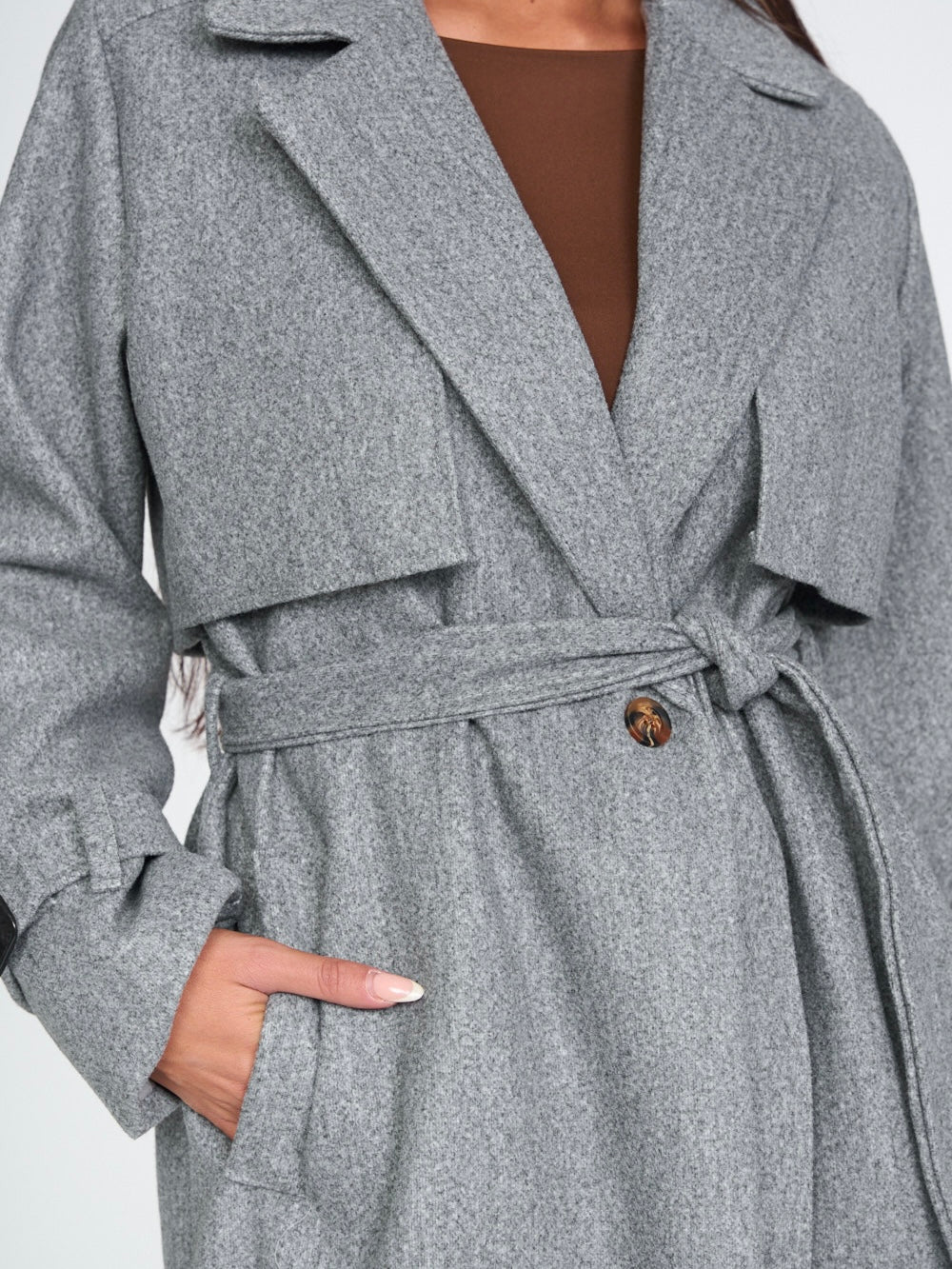 Cappotto Proud Grey - cappotto donna - DivaModaMilano