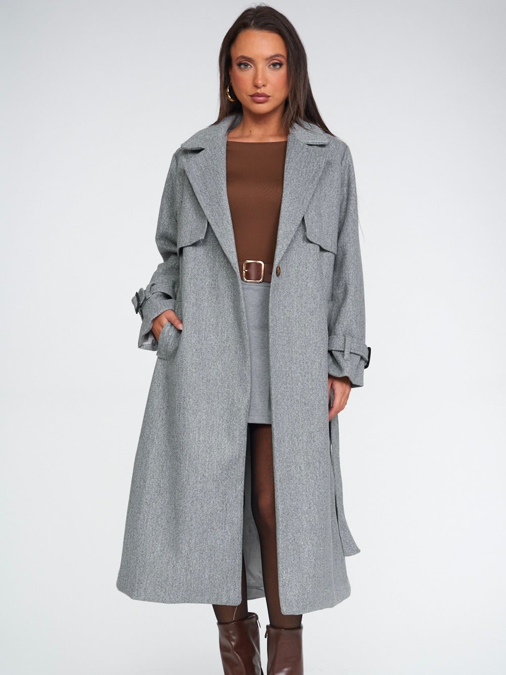 Cappotto Proud Grey - cappotto donna - DivaModaMilano
