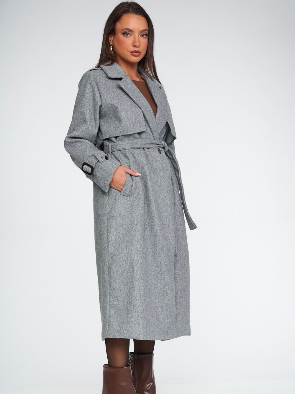 Cappotto Proud Grey - cappotto donna - DivaModaMilano
