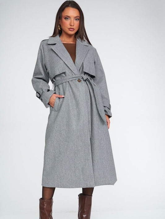 Cappotto Proud Grey - cappotto donna - DivaModaMilano