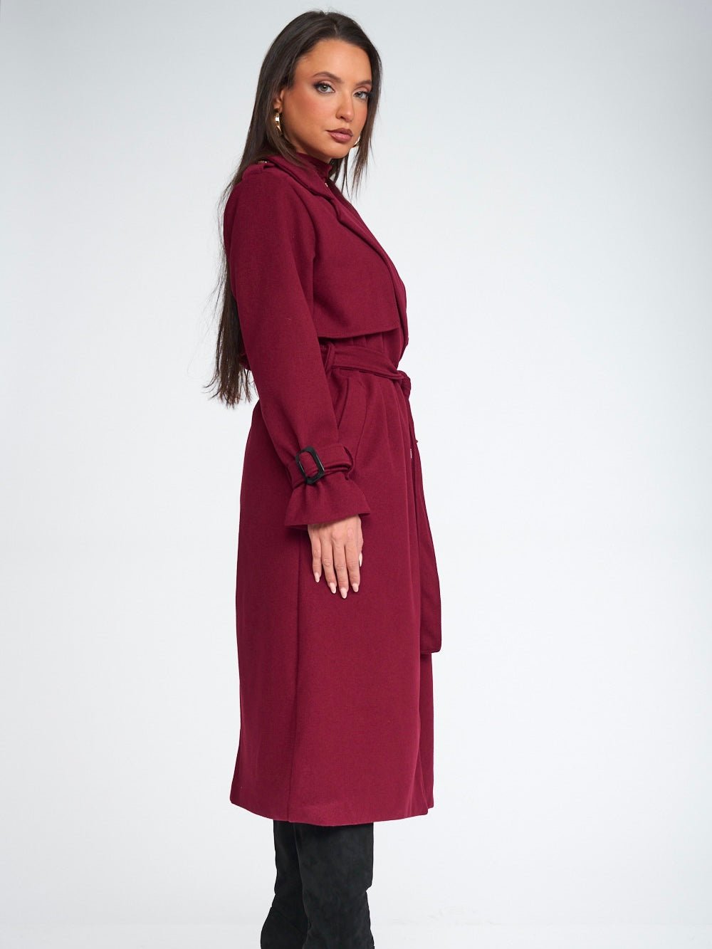 Cappotto Proud Wine - cappotto donna - DivaModaMilano