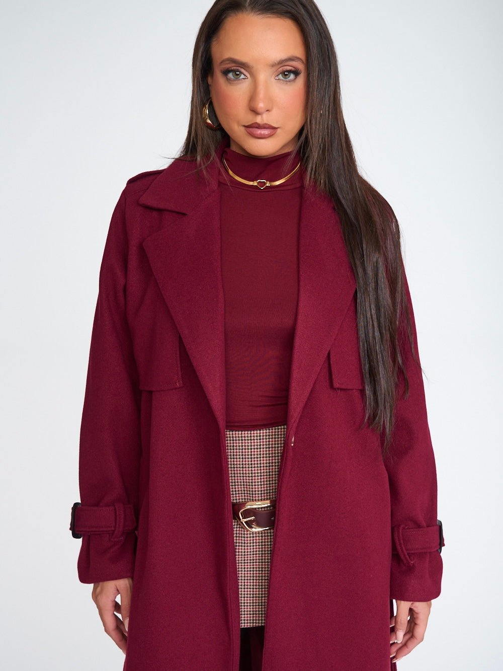 Cappotto Proud Wine - cappotto donna - DivaModaMilano