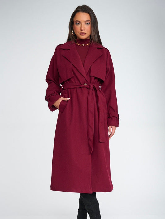 Cappotto Proud Wine - cappotto donna - DivaModaMilano