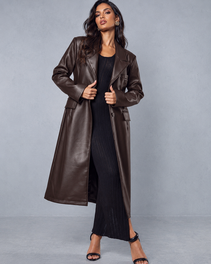 Cappotto Synce Brown