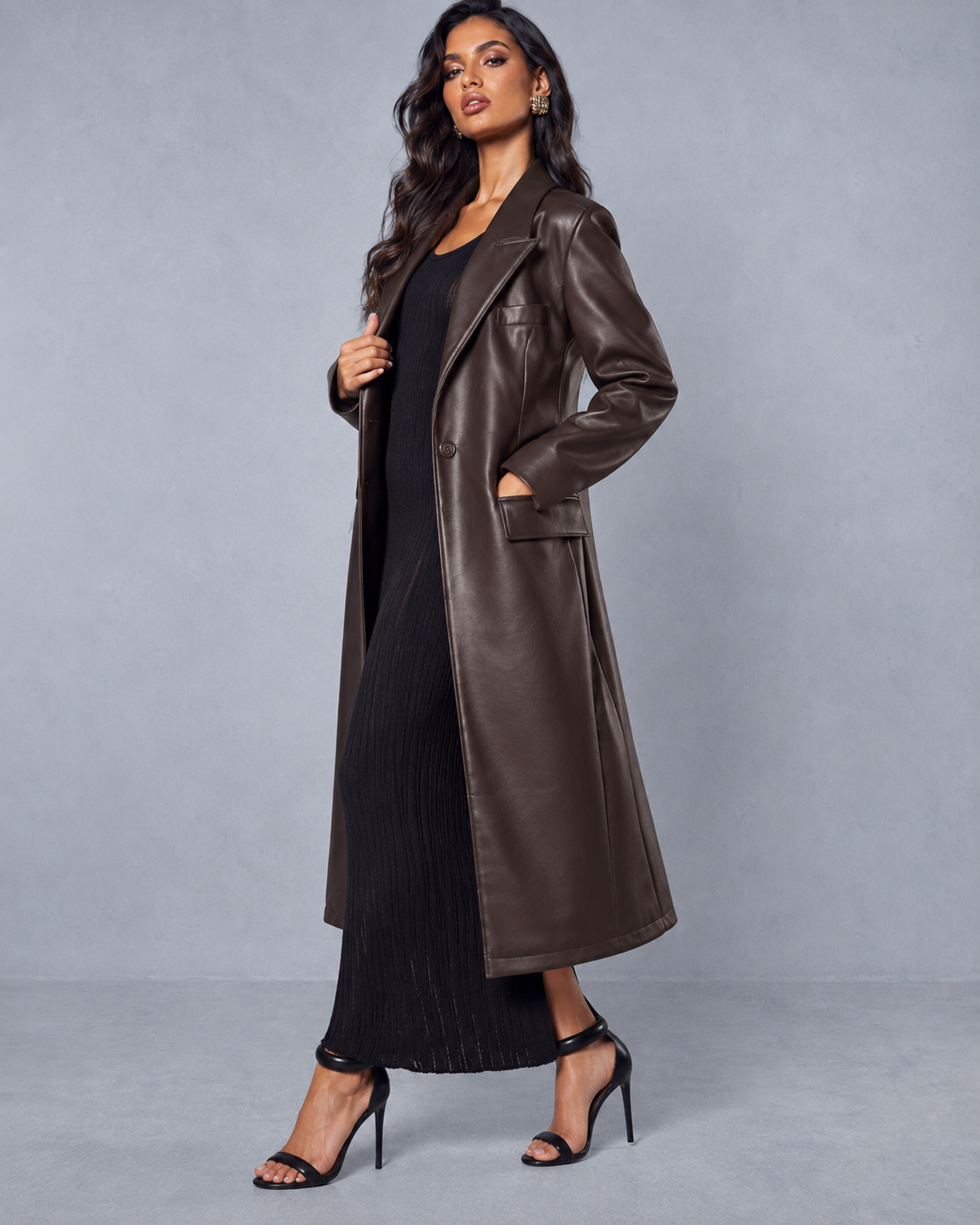 Cappotto Synce Brown