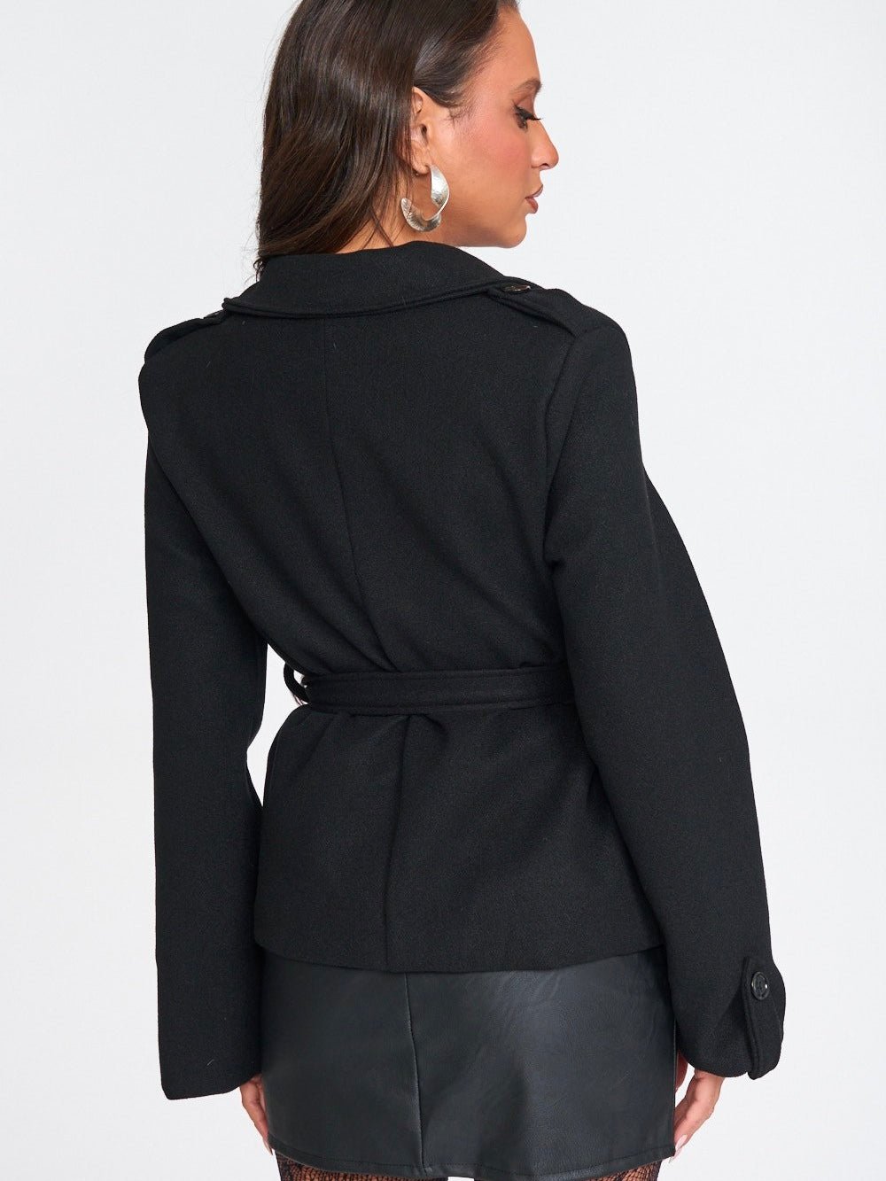 Cappotto Toy Black - cappotto donna - DivaModaMilano