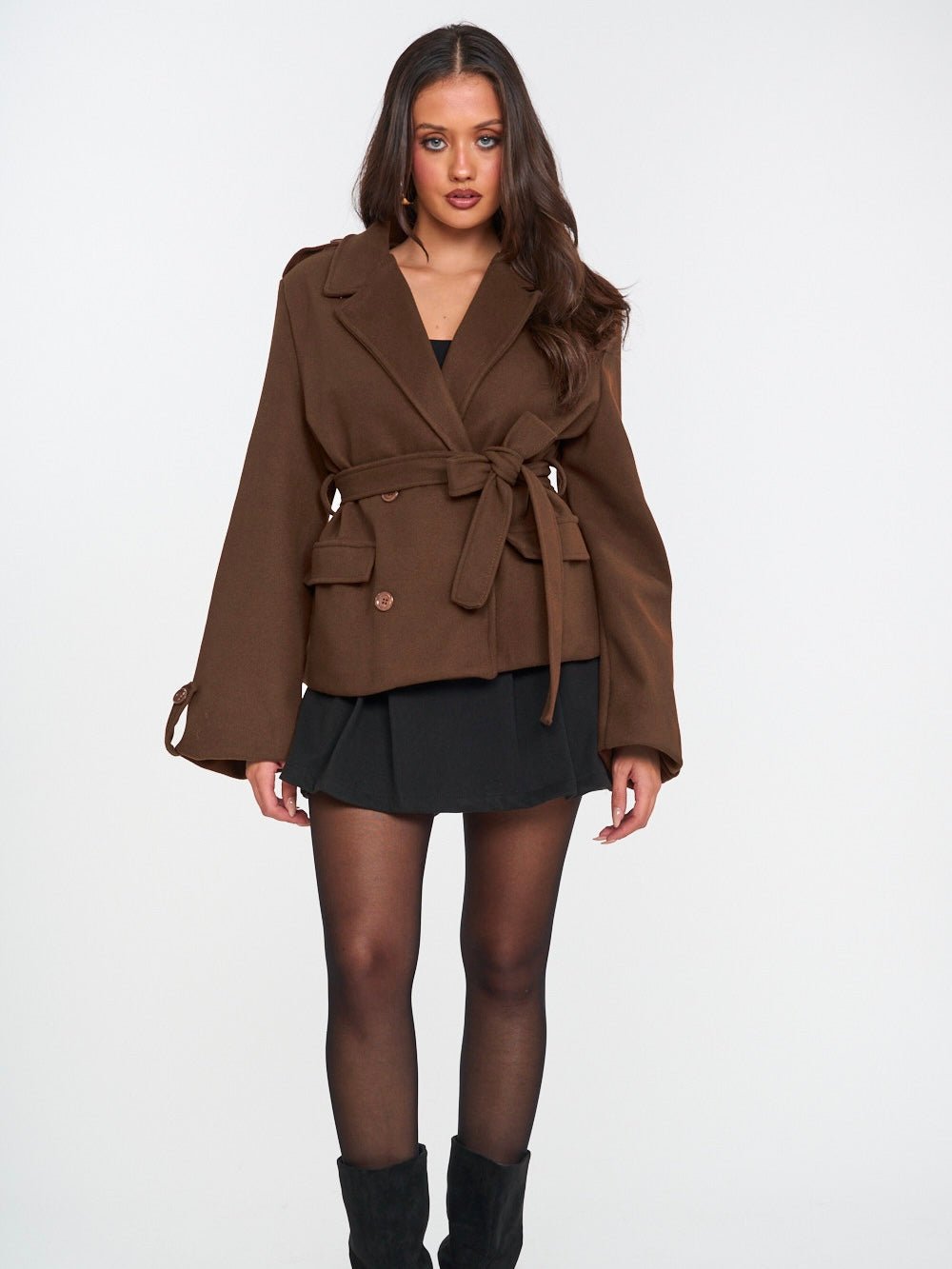 Cappotto Toy Brown - cappotto donna - DivaModaMilano