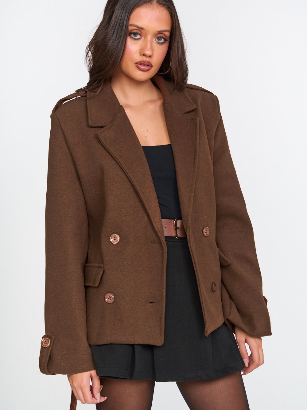 Cappotto Toy Brown - cappotto donna - DivaModaMilano