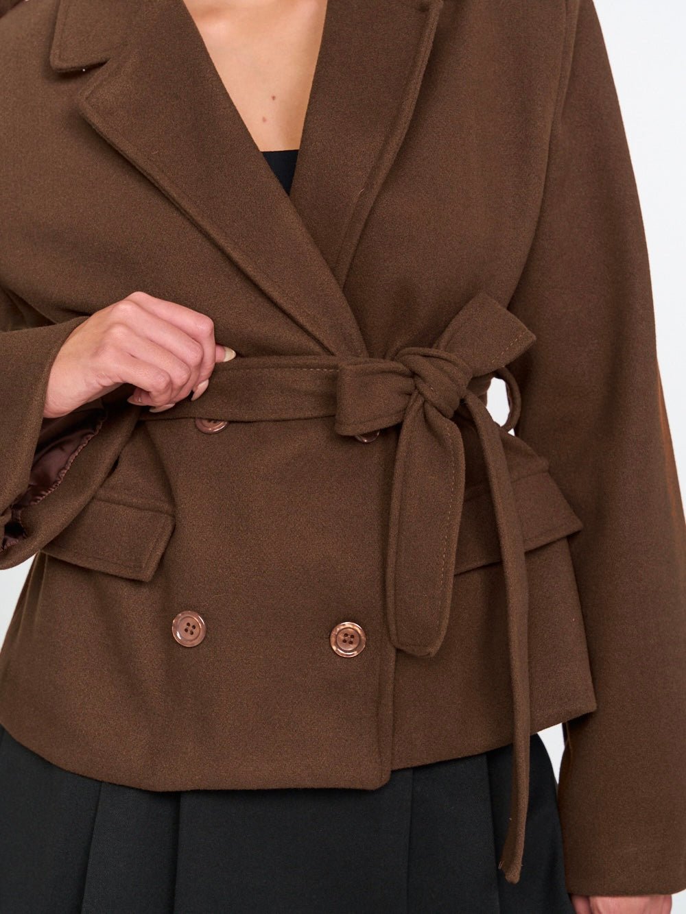 Cappotto Toy Brown - cappotto donna - DivaModaMilano