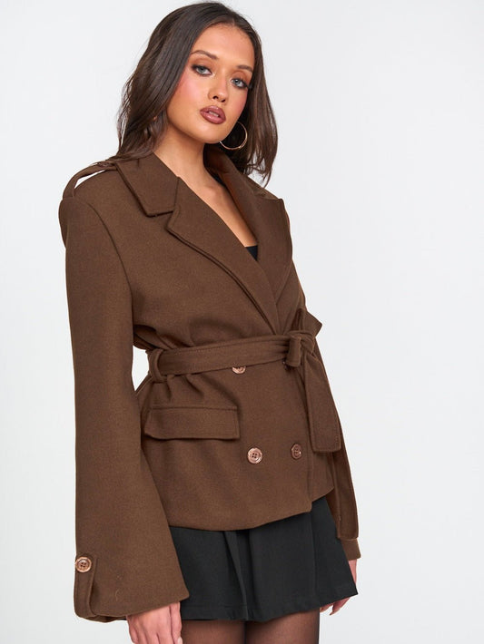 Cappotto Toy Brown - cappotto donna - DivaModaMilano