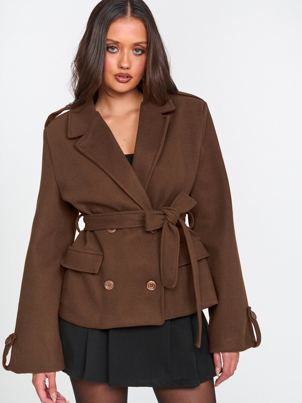 Cappotto Toy Brown - cappotto donna - DivaModaMilano