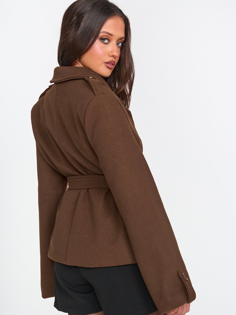 Cappotto Toy Brown - cappotto donna - DivaModaMilano