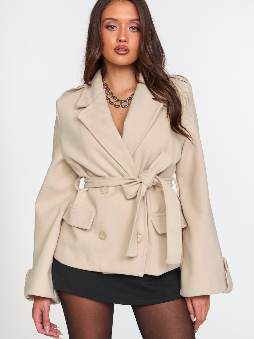 Cappotto Toy Cream - cappotto donna - DivaModaMilano