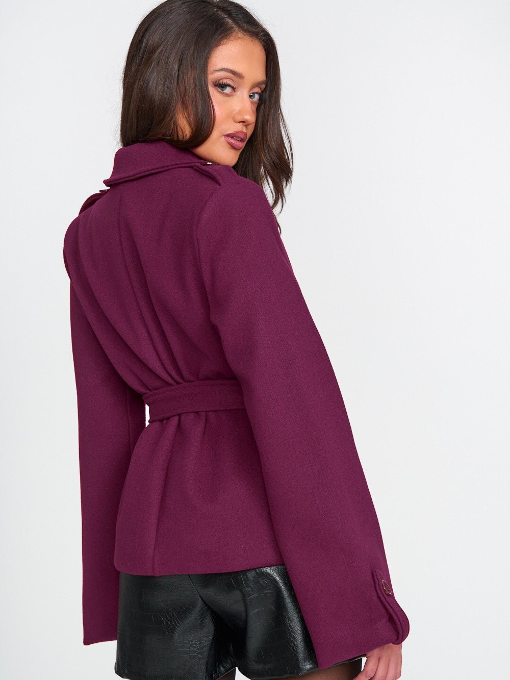 Cappotto Toy Wine - cappotto donna - DivaModaMilano
