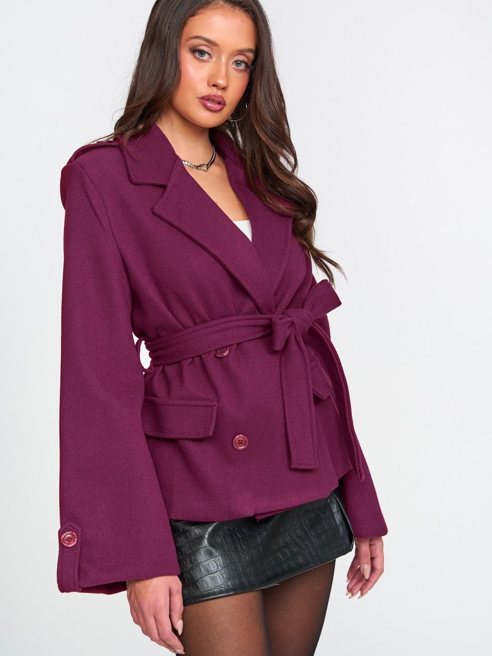 Cappotto Toy Wine - cappotto donna - DivaModaMilano