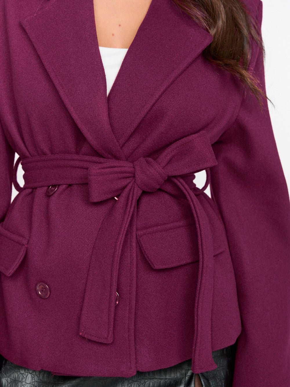 Cappotto Toy Wine - cappotto donna - DivaModaMilano