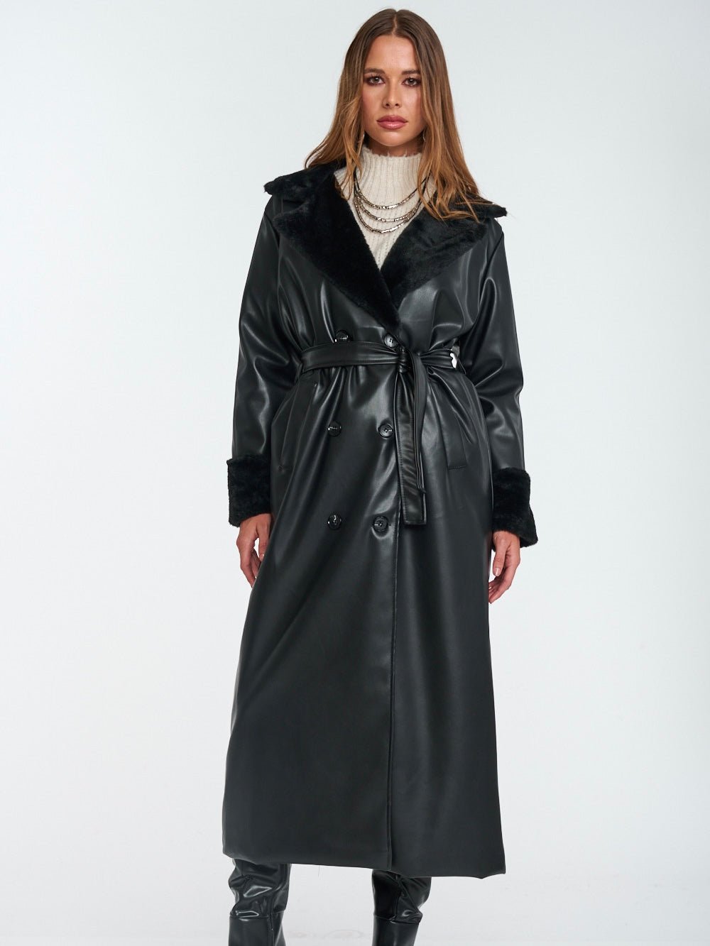 Cappotto Wendy Black - cappotto donna - DivaModaMilano