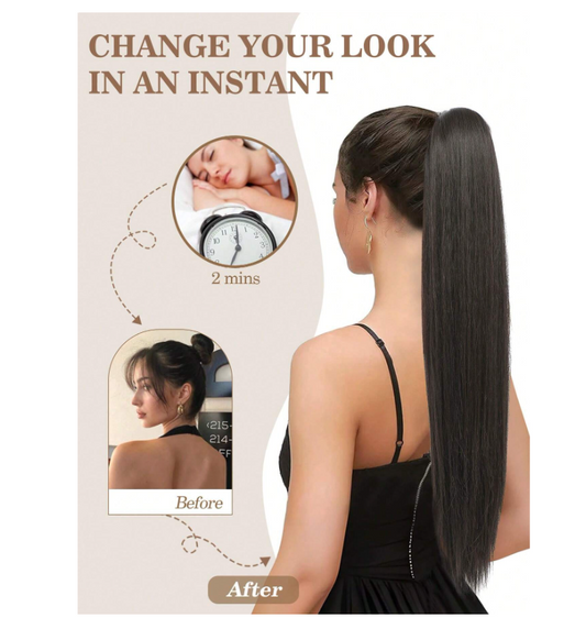 Extension Capelli Lisci Castani