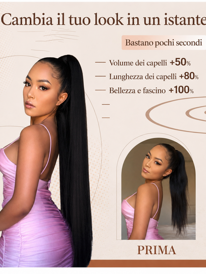 Extension Capelli Lisci Neri