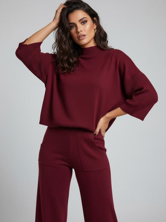 Coordinato Cold Wine - abito donna - DivaModaMilano