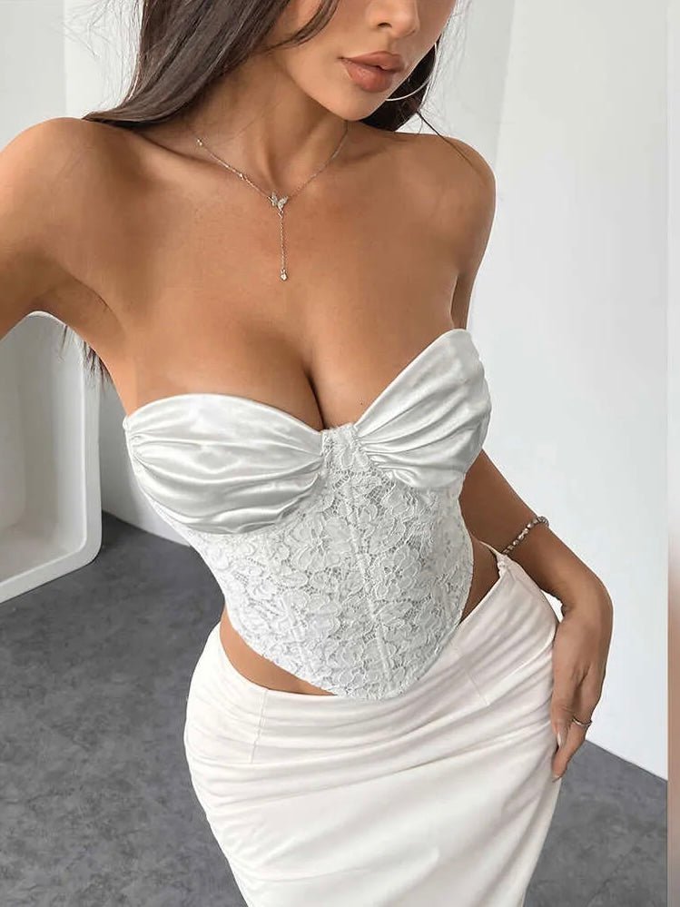 Corpetto Honey White - corpetto donna - DivaModaMilano