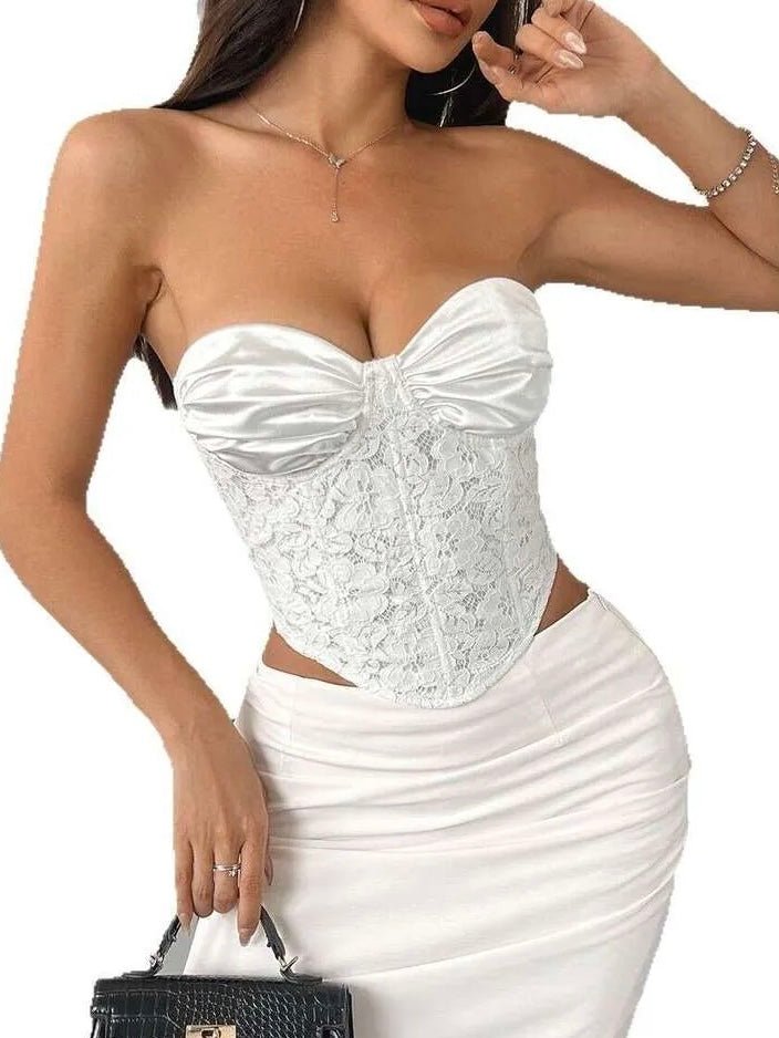 Corpetto Honey White - corpetto donna - DivaModaMilano