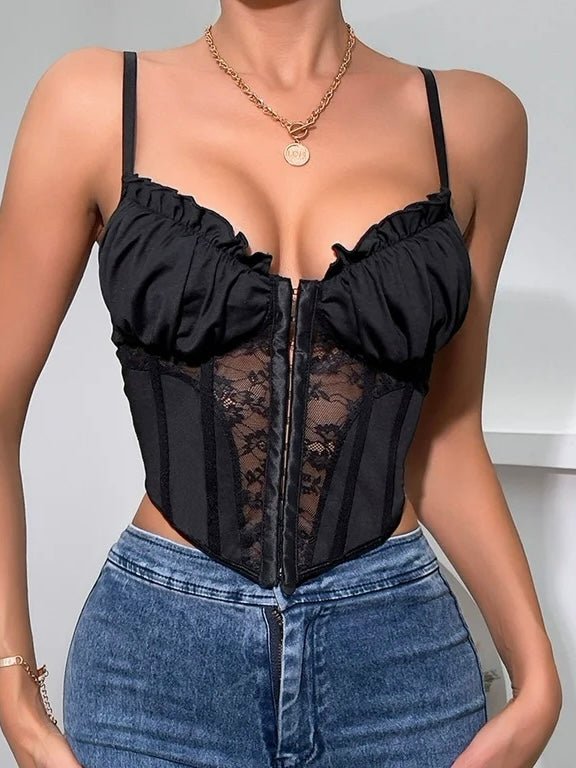 Corpetto Lady Black - corpetto donna - DivaModaMilano