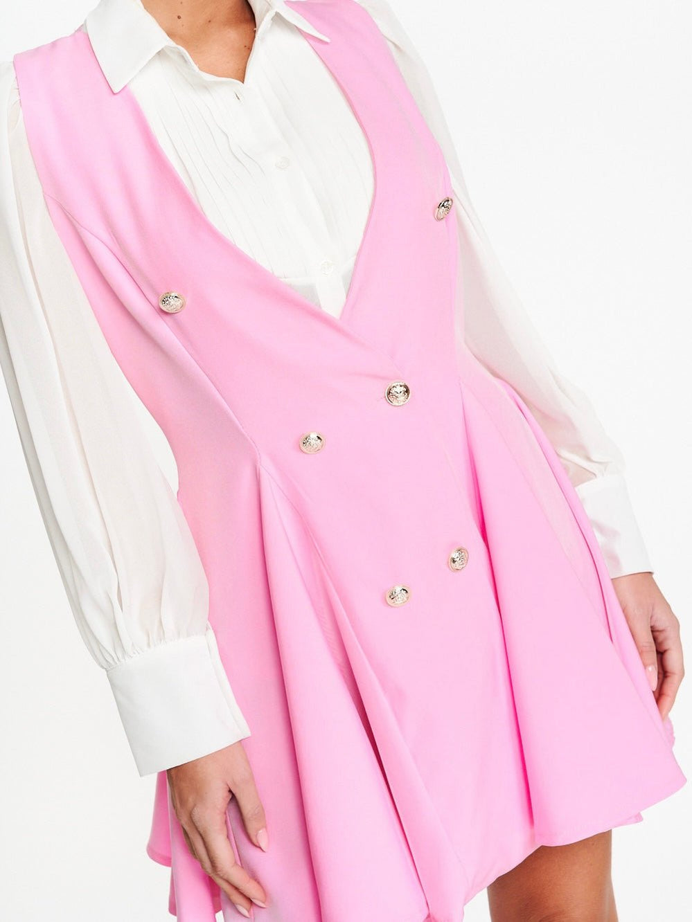 Abito Pretty Pink – dettaglio del design – DivaModaMilano