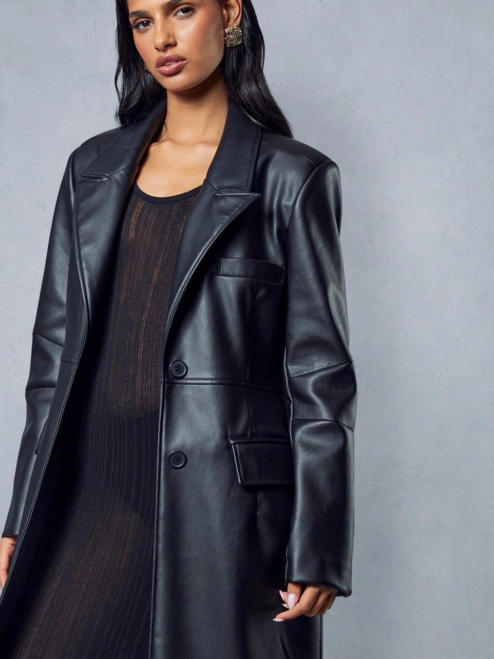 Cappotto Synce Black, dettaglio del prodotto