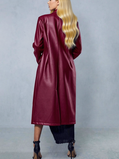 Cappotto Synce Wine, dettaglio del design