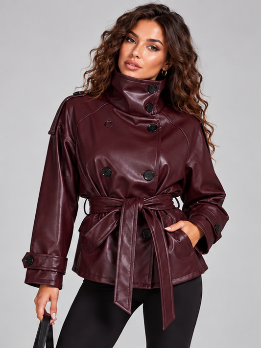 Cappotto Trendy Wine, dettaglio del design