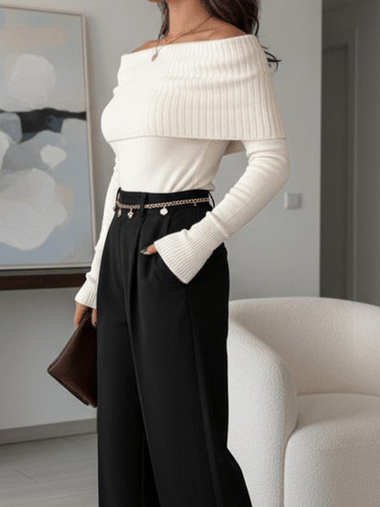 Maglia Boat White - corpetto donna - DivaModaMilano