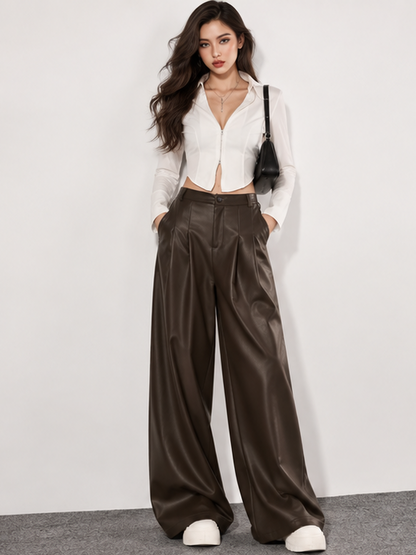 Pantalone Giada Brown, dettaglio del design