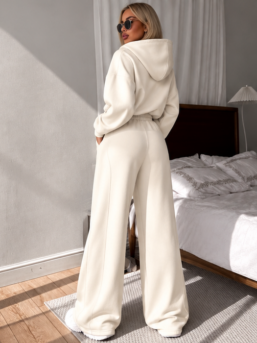 Set Mya White, dettaglio di tessuto e finiture