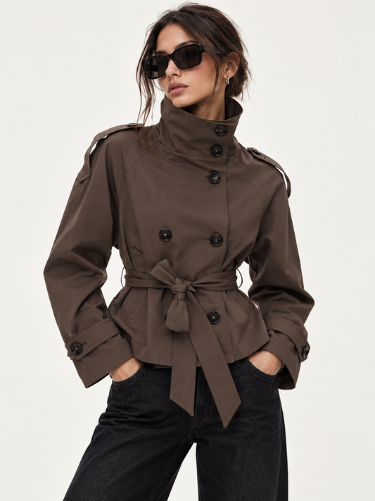 Trench Celine Brown, cappotto da donna