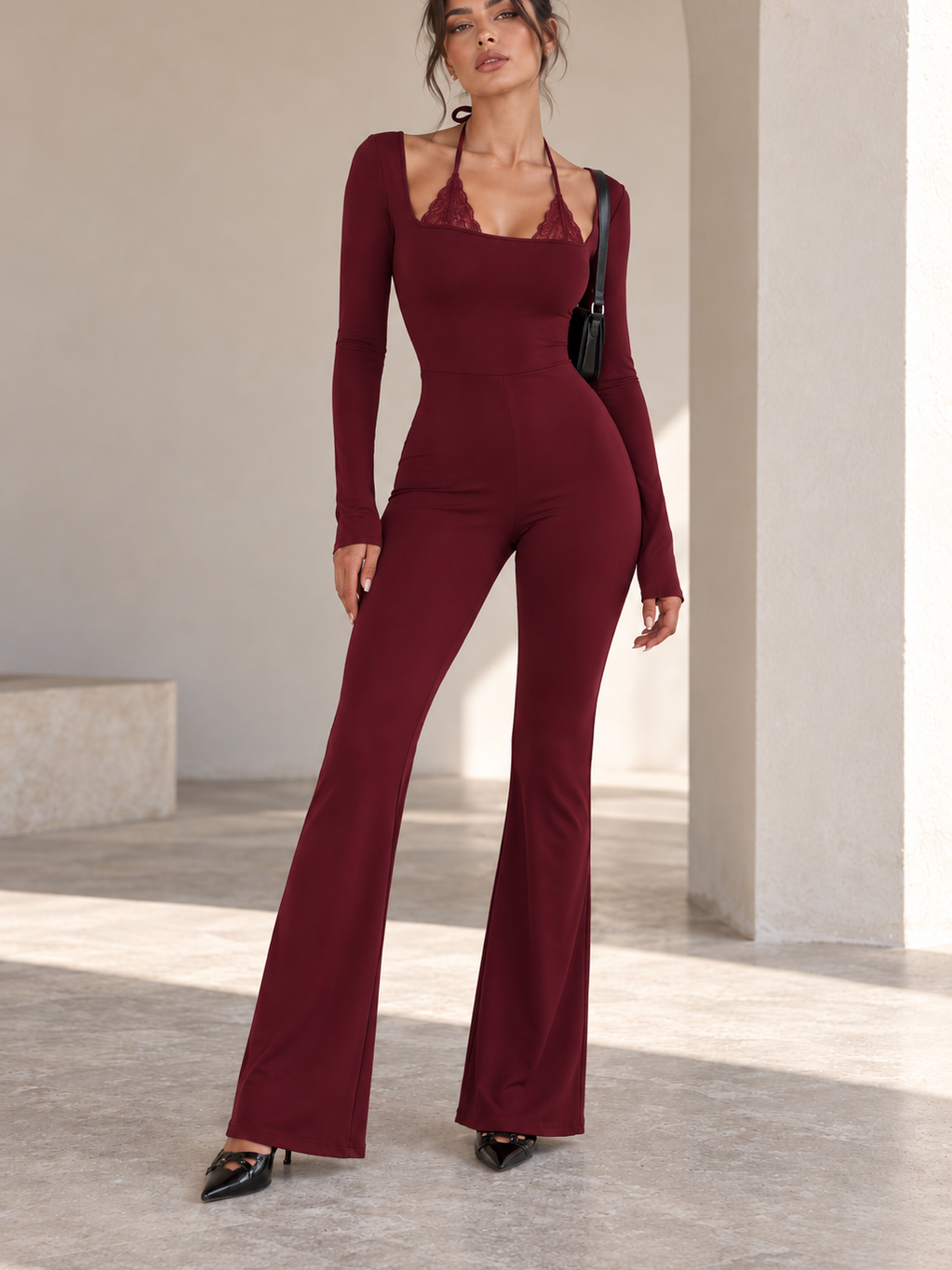 Tuta Margot Wine, abito da donna