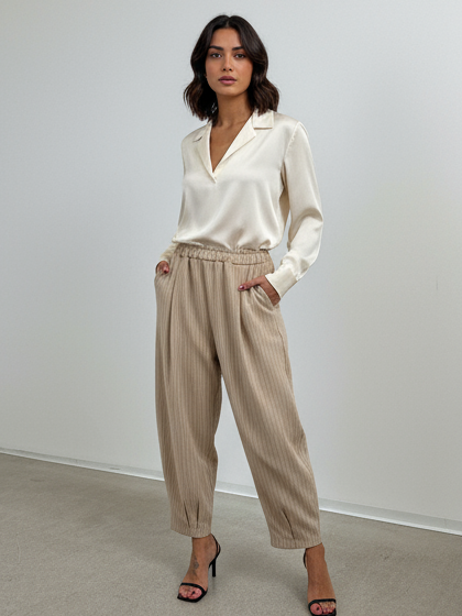 Pantalone Gess Beige