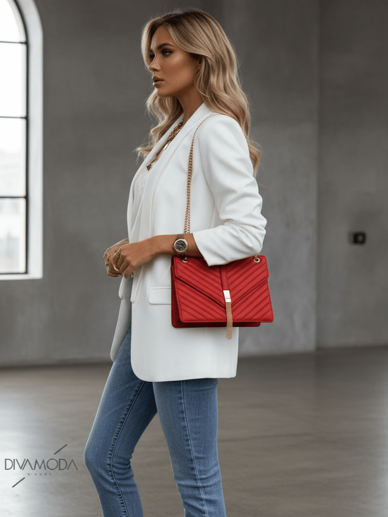 Giacca Basic Bianco - giacca donna - DivaModaMilano