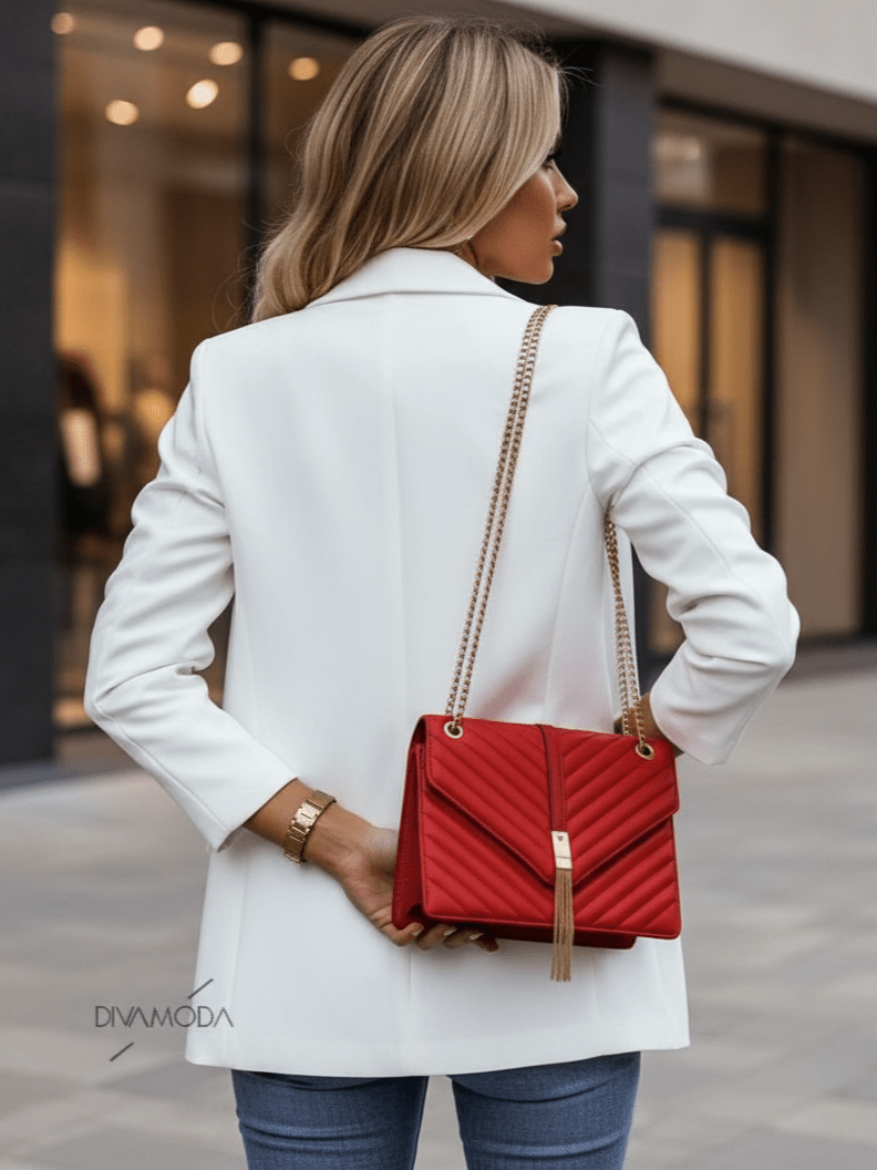 Giacca Basic Bianco - giacca donna - DivaModaMilano