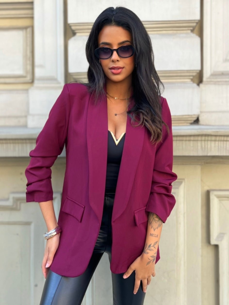 Giacca Basic Wine - giacca donna - DivaModaMilano