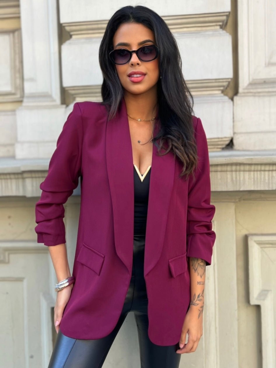 Giacca Basic Wine - giacca donna - DivaModaMilano