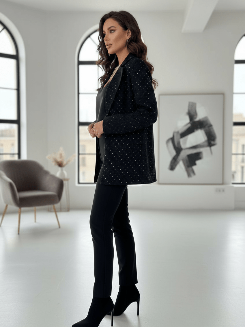 Giacca Brillantini Black - giacca donna - DivaModaMilano