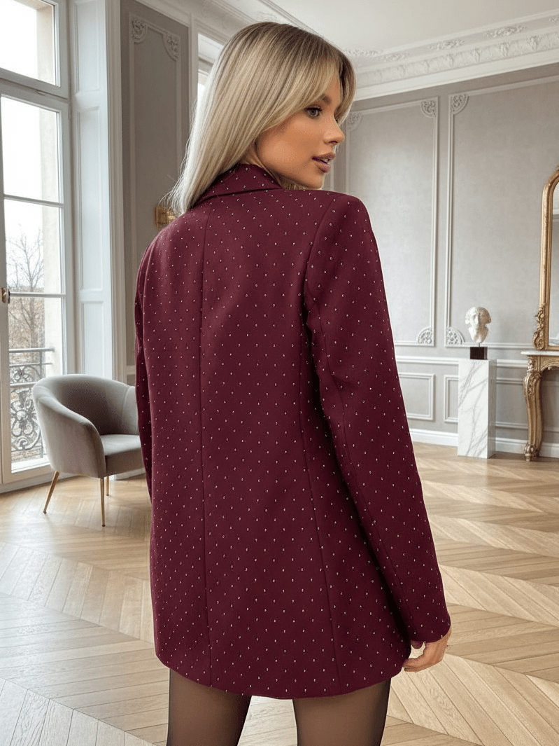 Giacca Brillantini Wine - giacca donna - DivaModaMilano