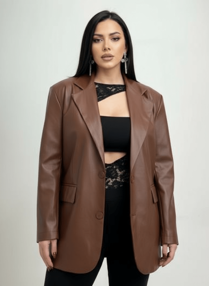 Giacca Soul Brown - giacca donna - DivaModaMilano