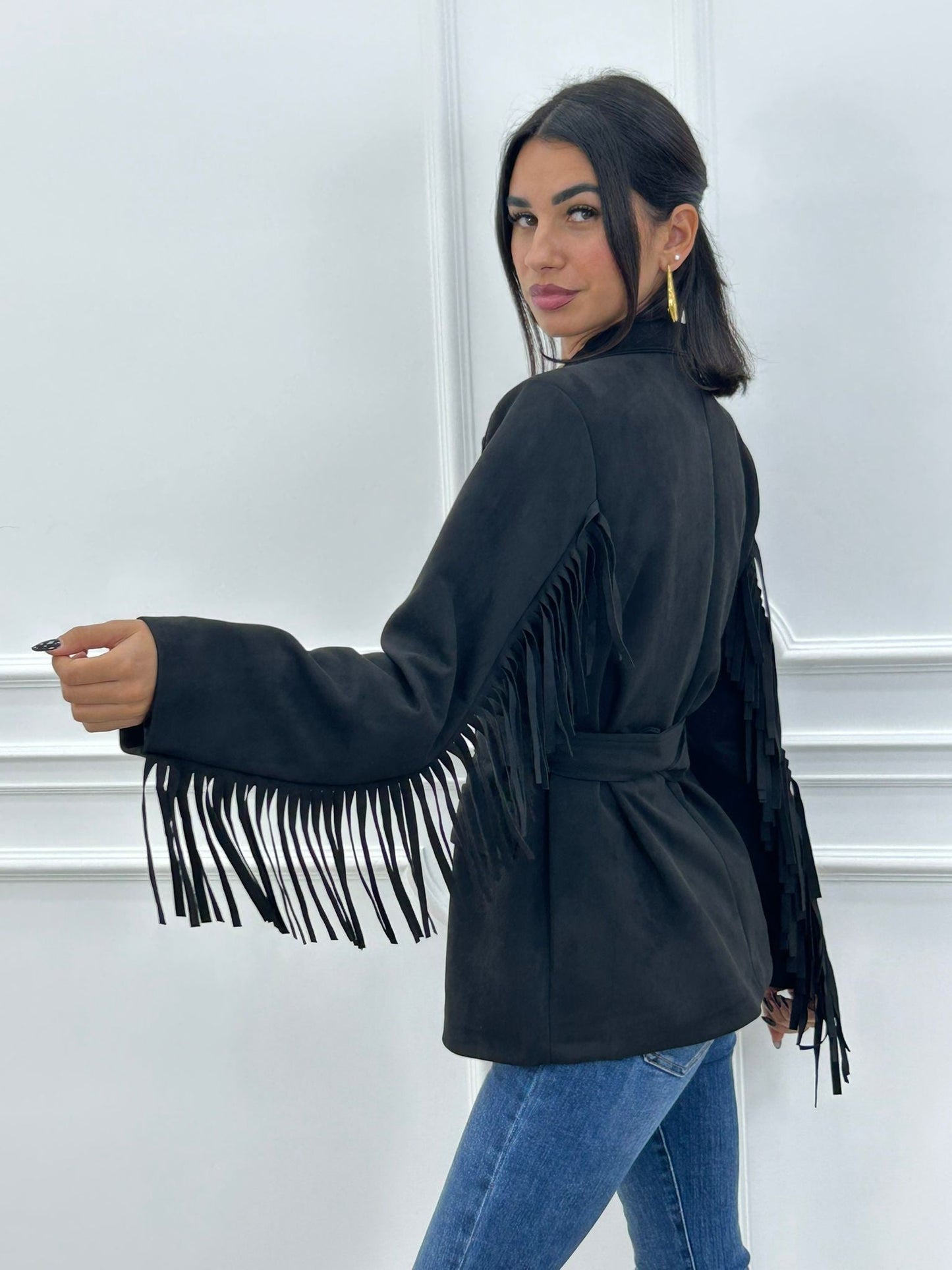 Giacca Texas Black - cappotto donna - DivaModaMilano