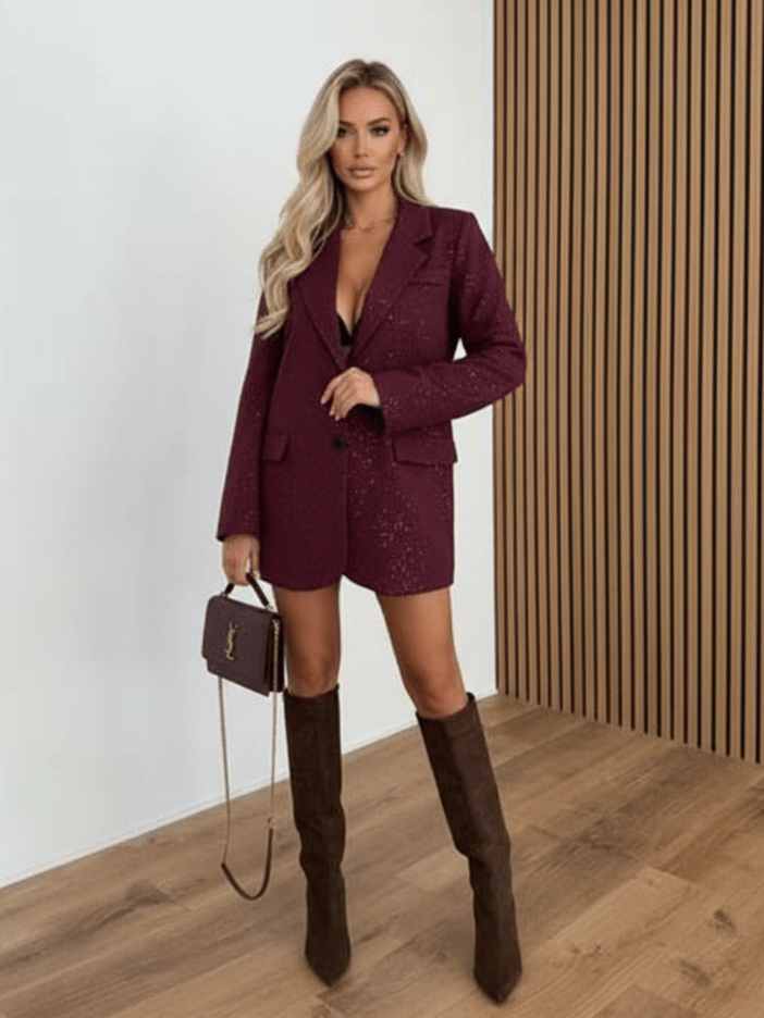 Giacca Venus Wine - giacca donna - DivaModaMilano