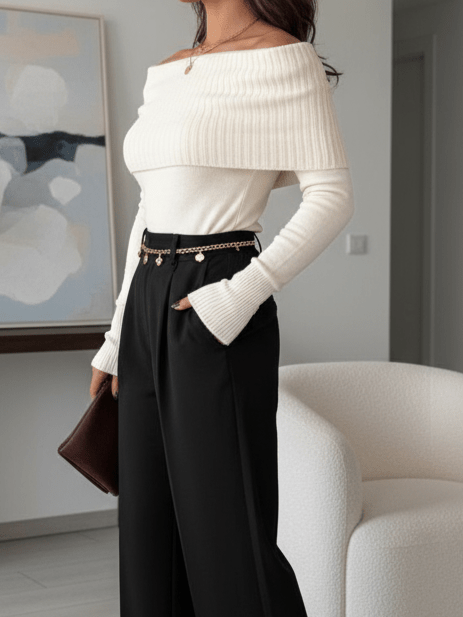 Maglia Boat White - corpetto donna - DivaModaMilano