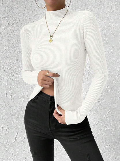 Maglia Costine White - maglietta donna - DivaModaMilano