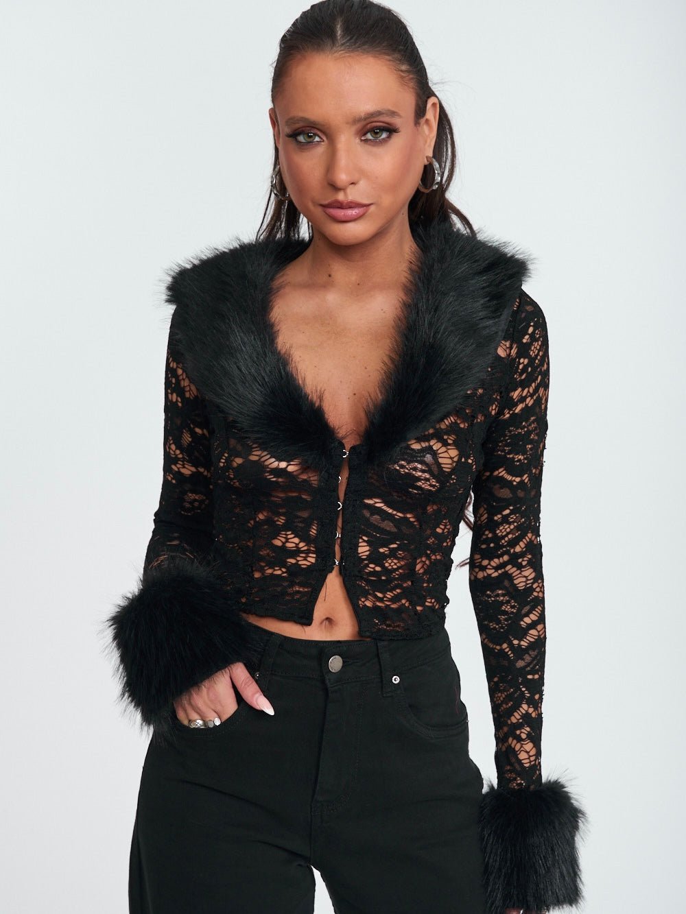 Maglia Madame Black - maglietta donna - DivaModaMilano